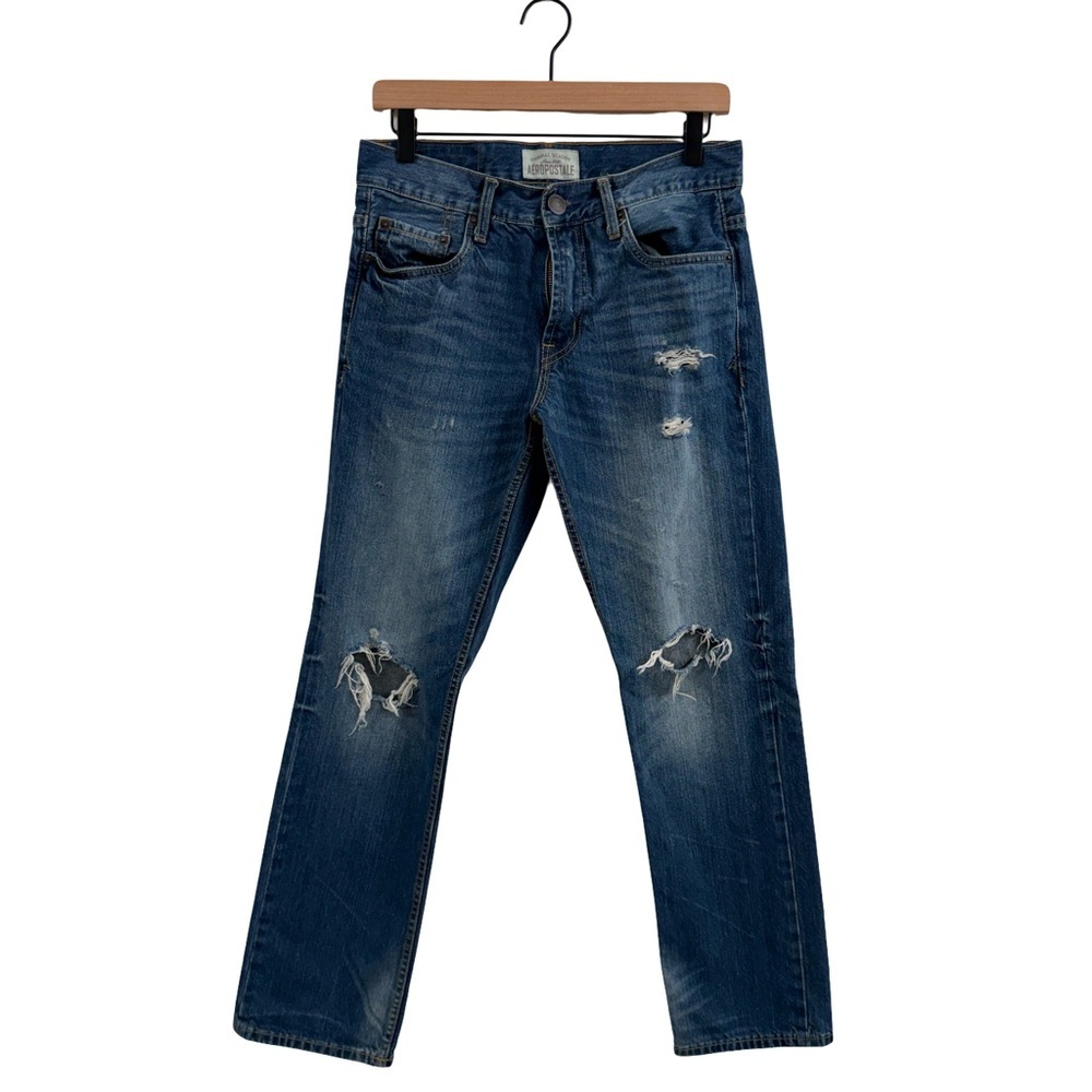 Aeropostale Men's Classic Blue Jeans